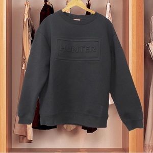 Hunter Crewneck 🎯 Collab // Black // Fit: Men S • Women M/L